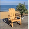image:imageSafavieh Couture Patio San Juan Natural Brazilian Teak Wood Outdoor Adirondack Chair