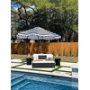 image:imageSafavieh PAT7500A Outdoor Collection Cadeo Black and White Cushion DaybedBlackBeige