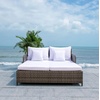 image:imageSafavieh PAT7500A Outdoor Collection Cadeo Black and White Cushion DaybedGrey BrownWhite