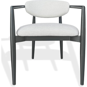 image:imageSAFAVIEH Couture  Outdoor Bethlyn Dining Chair  Black amp Beige Aluminum  Weather Resistant Fully Assembled  Ideal for Patio Deck Backyard 19 Seat Height CPT4022ABlackBeige