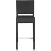 image:imageSAFAVIEH FOX5201C Collection Bethel IndoorOutdoor Bar Stool WhiteBlack