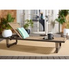 image:imageSAFAVIEH Outdoor Patio Furniture Collection  Arthur Grey amp Heather Tan Woven Rope Chaise Lounge Chair Adjustable Reclining Sun Lounger Modern Poolside amp Deck Seating PAT7760AGreyHeather Tan