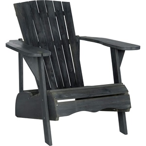 image:imageSAFAVIEH Outdoor Collection Vista Adirondack ChairDark Slate Gray