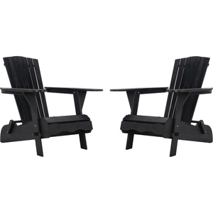 image:imageSAFAVIEH PAT7034ASET2 Outdoor Collection Breetel TeakBlack