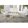 image:imageSAFAVIEH 4Piece Outdoor Collection Berkane Patio SetWhite  Grey
