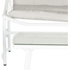 image:imageSAFAVIEH 4Piece Outdoor Collection Berkane Patio SetWhite  Grey
