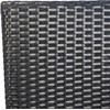 image:imageSAFAVIEH Outdoor  Hailee 9Piece Dining Set  Grey Brown amp White Faux Wicker amp Steel Frame  Eight Chairs and GlassTop Table  Ideal for Patio Deck Porch Backyard PAT7704CBlack  White