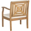 image:imageSAFAVIEH Outdoor Living Collection Colfax 5Piece Outdoor Living SetNatural  Beige