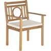 image:imageSAFAVIEH Outdoor Living Collection Montclair 5Piece Dining SetNatural  Beige