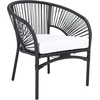 image:imageSafavieh Outdoor Collection Werner GreyWhite 4Piece Patio Living Set PAT7522B2BXBlack  White
