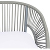 image:imageSafavieh Outdoor Collection Werner GreyWhite 4Piece Patio Living Set PAT7522B2BXGrey  White