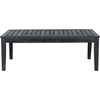 image:imageSafavieh Outdoor Living Collection Bradbury 4Piece Outdoor Living Set NaturalBeige Chair 256 x 248 x 319 Bench 484 x 248Dark Slate Gray  Beige