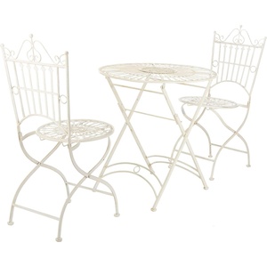 image:imageSafavieh Outdoor Collection Belen Antique Blue 3Piece Bistro SetWhite