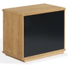 image:imageSAFAVIEH Couture  Octavian Rope Detail Nightstand  Brown Oak  2Drawer Storage  Fully Assembled Solid Wood  Ideal for Bedroom Guest Room 30 W x 18 D x 26 H SFV2233ABrown Oak