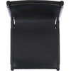 image:imageSAFAVIEH Couture Collection  Cassaphina Black Leather Dining Chair Set of 2 Top Grain Upholstered Accent Chairs with Solid Teak Wood Frame Fully Assembled SFV1610ASET2BlackBlack
