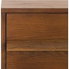 image:imageSAFAVIEH Couture Collection Deirdra Medium Oak 1Drawer 1 Shelf Nightstand Fully AssembledMedium Oak