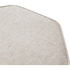 image:imageSAFAVIEH Couture Collection Rosaria Dark Green Chenille Upholstered Hexagon Shape Ottoman Foot Stool Accent Pouf Fully AssembledTaupe