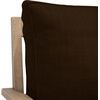 image:imageSAFAVIEH Couture Outdoor  Martinique 3Seat Sofa  Natural amp Dark Brown  Solid Wood  Slatted Coastal Design  Ideal for Patio Deck Porch Backyard 183 Seat Height CPT1013GNaturalDark Brown