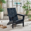 image:imageSAFAVIEH Outdoor  Alton Adirondack Chair  Green Solid Wood  Weather Resistant  Ideal for Patio Deck Backyard 3031 W x 3201 D x 3465 H PAT6801DMidnight Blue