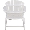 image:imageSAFAVIEH Outdoor  Eden Adirondack Chair  White Solid Wood  Weather Resistant  Ideal for Patio Deck Porch Backyard 175 Seat Height PAT6000EWhite