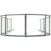 image:imageSAFAVIEH Outdoor  Pagan Victorian Garden Arch  Black Iron Trellis Arbor  Decorative Climbing Plant Support for Garden Lawn amp Walkway 48 W x 185 D x 84 H PAT5007EAntique Dark Green