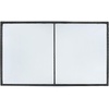image:imageSAFAVIEH Outdoor Collection Ashwin NaturalWhite Cushion Faux Rattan Dining SetBlack  White