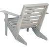 image:imageSAFAVIEH Outdoor Collection Lanty Ash Grey Acacia Solid Wood Adirondack ChairAsh Grey