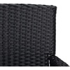 image:imageSAFAVIEH Outdoor Collection Viora NaturalWhite LoveseatBlackWhite