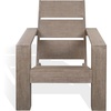 image:imageSAFAVIEH Couture  Outdoor Coral Adirondack Chair  Grey Eucalyptus Solid Wood  Weather Resistant  Ideal for Patio Deck Backyard 19 Seat Height CPT1063AGrey