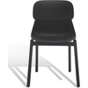 image:imageSAFAVIEH Couture Collection Abbie Retro Black Molded Plastic Dining Chair Set of 2Black