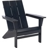image:imageSAFAVIEH Outdoor  Alton Adirondack Chair  Green Solid Wood  Weather Resistant  Ideal for Patio Deck Backyard 3031 W x 3201 D x 3465 H PAT6801DMidnight Blue