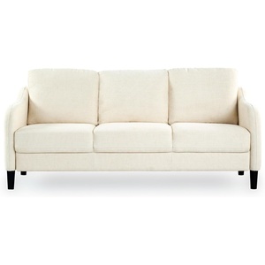 image:imageSAFAVIEH Couture Furniture Collection Edalynn Modern Cream 3Seater SofaCream