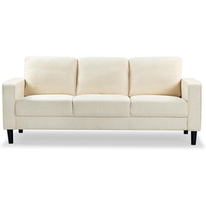 image:imageSAFAVIEH Couture Furniture Collection Felicianya Modern Cream 3Seater SofaCream