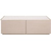 image:imageSAFAVIEH Couture Collection  Alanabella Sand amp White Marble Coffee Table Rectangular Accent Table Modern Design Fully Assembled SFV5552ASandWhite