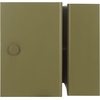 image:imageSAFAVIEH Couture Collection  Aldwyn Olive Green Metal Accent Table Modern Fully Assembled Side Table SFV6803BOlive Green