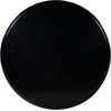 image:imageSAFAVIEH Couture Collection  Lolita Black Concrete Coffee Table Round High Gloss Accent Table Modern Sculptural Design SFV2623ABlack