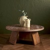 image:imageSAFAVIEH Couture Collection Julianna MidCentury Modern Rustic Oak Round Coffee TableRustic Oak