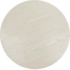 image:imageSAFAVIEH Couture Collection Julianna MidCentury Modern Rustic Oak Round Coffee TableWhite Washed