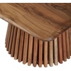 image:imageSAFAVIEH Couture Collection Penelope Natural Solid Wood Coffee Table