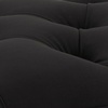 image:imageSAFAVIEH Couture Collection Tourmaline Black Velvet Tufted Acrylic XLeg Bench