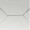 image:imageSAFAVIEH Couture Home Collection Eugene SilverClear Acrylic Rectangle Coffee Table