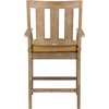 image:imageSAFAVIEH Couture Outdoor Collection San Salvador NaturalBrown 25inch Seat Height Counter Stool Set of 2NaturalBrown