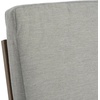image:imageSAFAVIEH Couture Outdoor Collection Vincent NaturalDark Brown Wood Chaise Lounge ChairBrownLight Grey