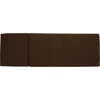 image:imageSAFAVIEH Couture Outdoor Collection Vincent NaturalDark Brown Wood Chaise Lounge ChairNaturalDark Brown