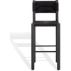 image:imageSAFAVIEH Couture Outdoor Patio Furniture Collection  Romona Tropical Bar Stool Set of 2 Brown Woven Rattan Design 30Inch Fully Assembled CPT4001BBlack