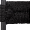 image:imageSAFAVIEH Couture Outdoor Patio Furniture Collection  Romona Tropical Bar Stool Set of 2 Brown Woven Rattan Design 30Inch Fully Assembled CPT4001BBlack