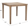 image:imageSAFAVIEH Couture Patio San Salvador 37inch Natural Outdoor Bar Table