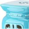 image:imageSafavieh Beijing Filigree Ceramic Decorative Garden Stool OrangeLight Blue