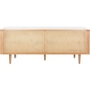 image:imageSafavieh Couture Helena French MidCentury Natural and Beige Rattan DaybedNatural