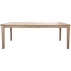 image:imageSafavieh Couture Patio Dominica Natural Wooden Outdoor Dining Table
